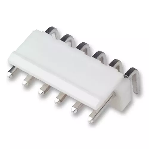 JST (JAPAN SOLDERLESS TERMINALS) Header, Vh, Side, 6Way, 3.96mm, B6PS-VH (LF)(SN) (Pack of 10 Pcs)