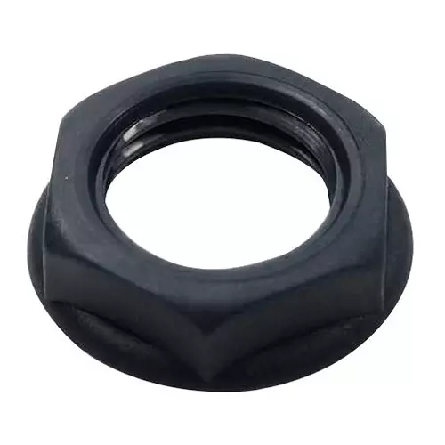 CLIFF ELECTRONIC COMPONENTS Nut, 6.35mm JACk Socket, BlACk, CL1408 (Pack of 100 Pcs)
