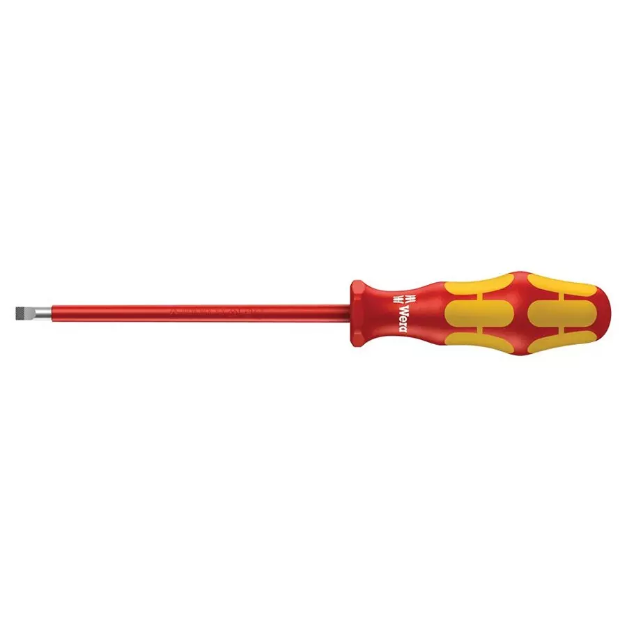 WERA Screwdriver, Vde, 125X5.5mm, 6120