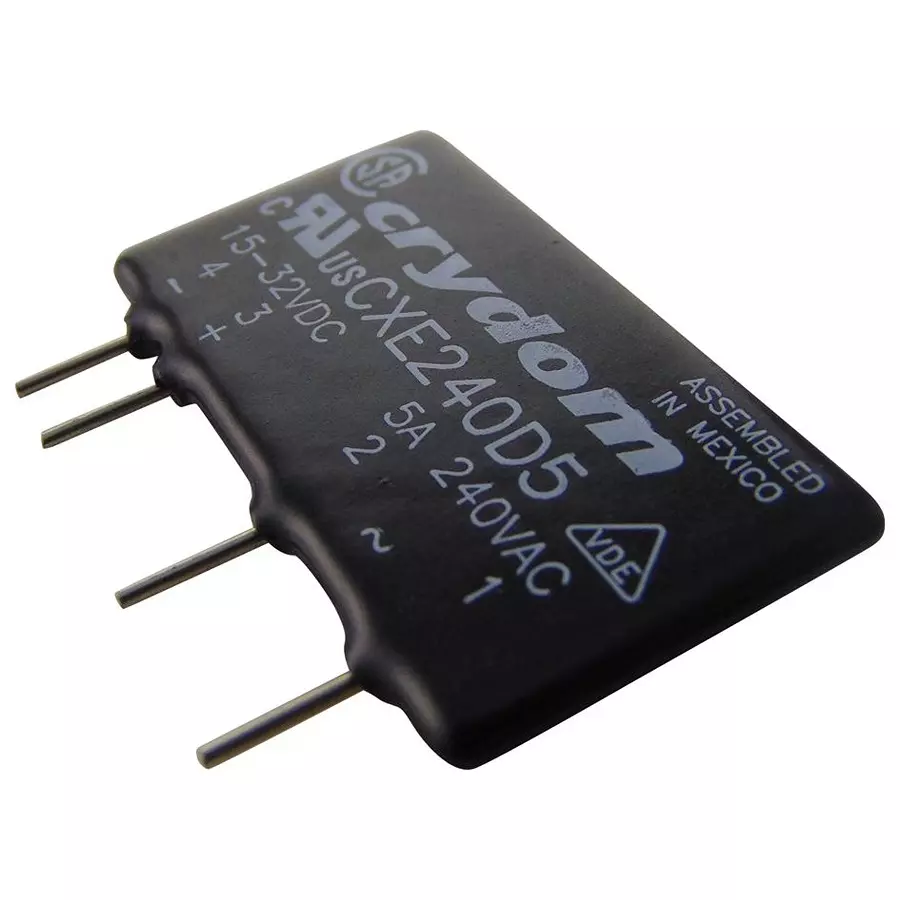 SENSATA/CRYDOM Ssr, 5A, 240VAC, CXE240D5