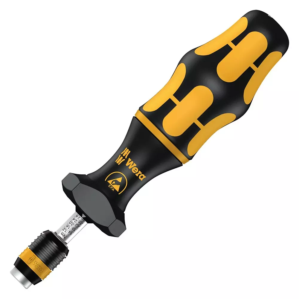 WERA Torque Screwdriver, Esd, 1.2-3Nm, 7441 ESD