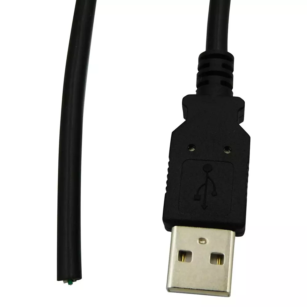 STEWART CONNECTOR Usb Cable, 2.0 A Plug-Free End, 6Ft, SC-2ADK006F