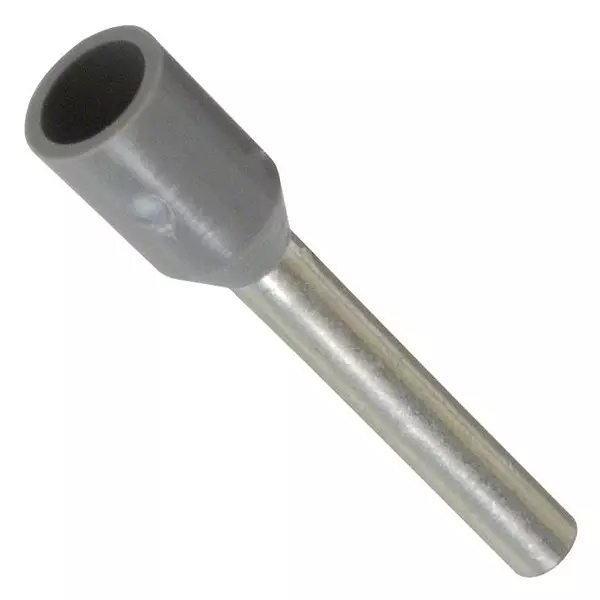 JST (JAPAN SOLDERLESS TERMINALS) Ferrule, Insulated, Fr, 2.5mmsq., FWE2.5-8 (Pack of 100 Pcs)