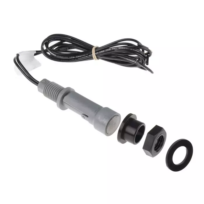 SENSATA / CYNERGY3 LLF 70 Series Horizontal External Polyphenylene Sulfide Float Switch 1 m Cable SPNO 240V AC Max, LLF76Y100RN