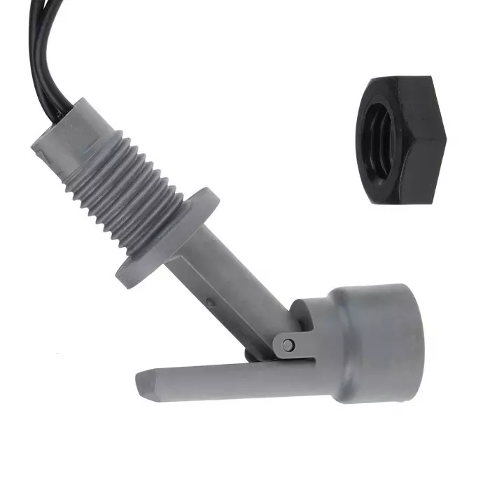 SENSATA / CYNERGY3 LLF 70 Series Horizontal External Polyphenylene Sulfide Float Switch 1 m Cable SPNO 240V AC Max, LLF76Y100RN
