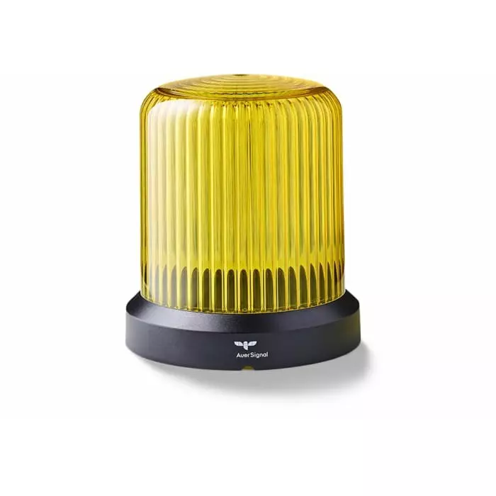 AUER Signal RDMHP Series Yellow Steady Strobe Beacon Dimming, Flashing, Pulsating & Rotating 110-240 V AC, 850527313