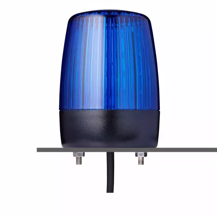 AUER Signal PCH Series Blue Multiple Effect Beacon 230/240 V Horizontal Tube Mounting Vertical LED Bulb IP67 IP69, 860505313
