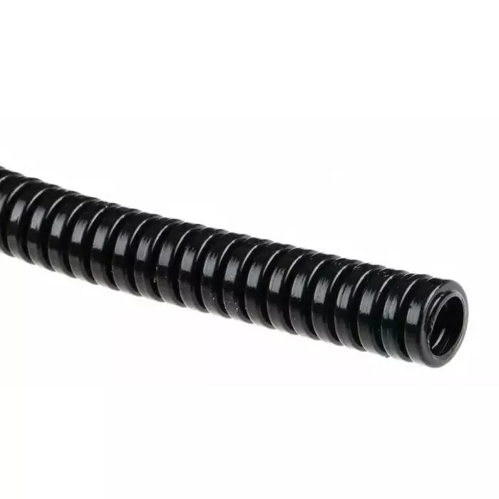 Flexicon Flexible Conduit 10mm Nominal Diameter Plastic Black, FPAS10B-50M
