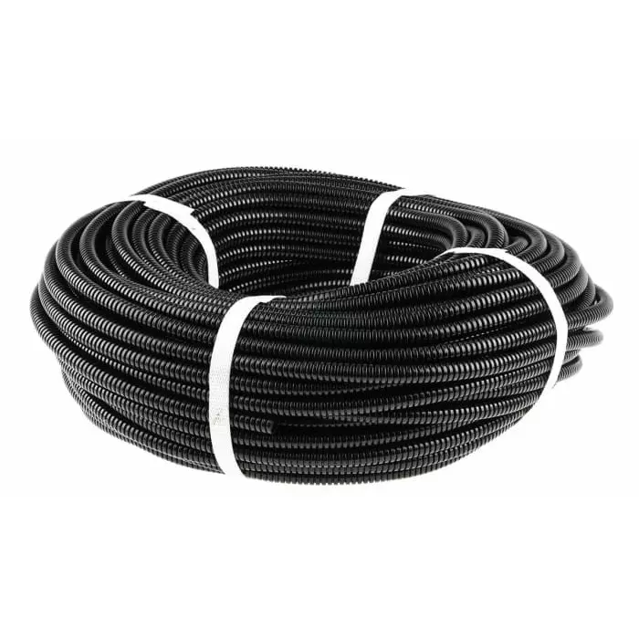 Flexicon Flexible Conduit 10mm Nominal Diameter Plastic Black, FPAS10B-50M