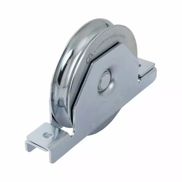 Guitel Hervieu Fixed Castor Wheel 200 Kg Capacity 80 mm Wheel, 4360801