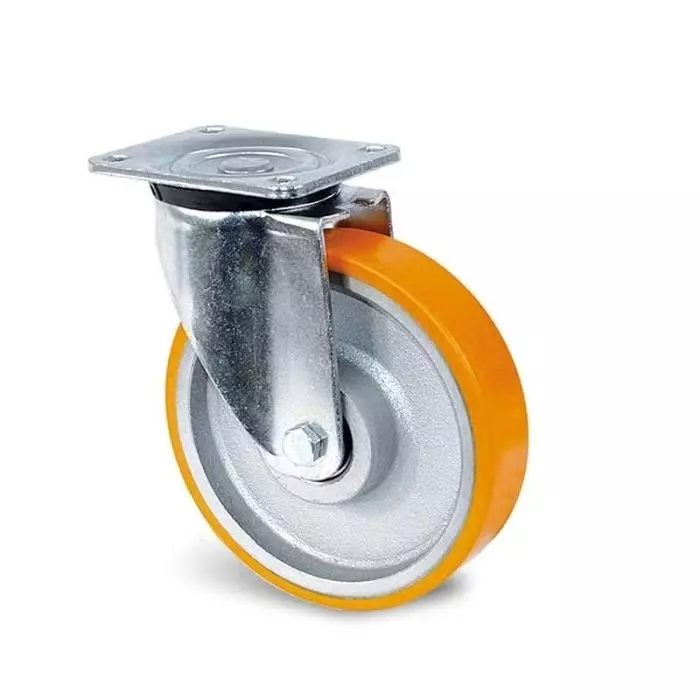 Guitel Hervieu Swivel Castor Wheel 800 Kg Capacity 250 mm Wheel, UP5RA250-23BM