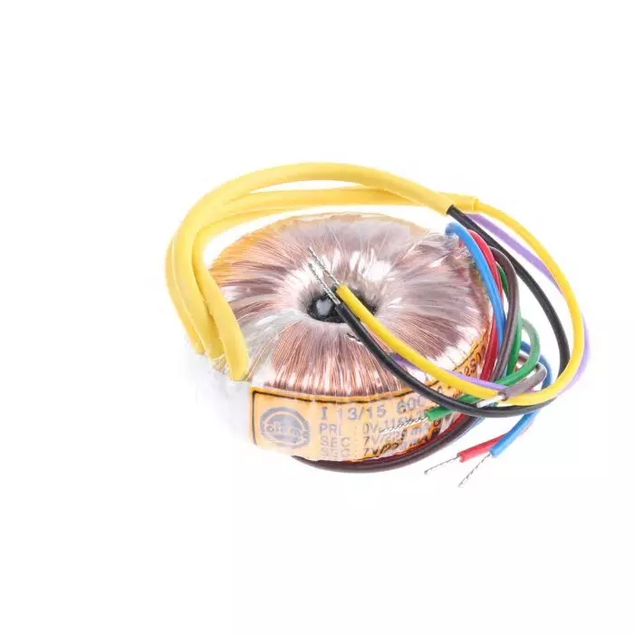Nuvotem Talema Toroidal Transformer 115 V AC 230 V AC 2 x 7V AC 3.2VA 2 Output, 60010