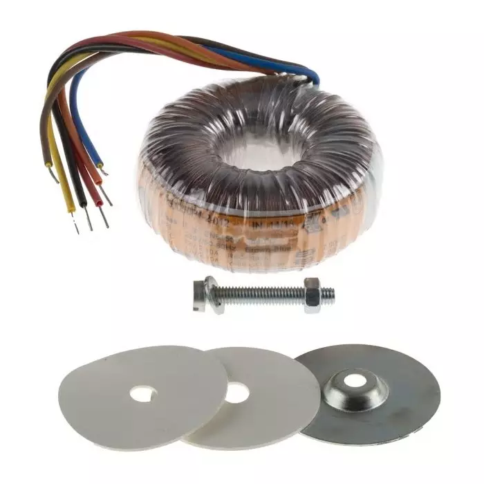 Nuvotem Talema Toroidal Transformer 230V AC 2 x 12V AC 50VA 2 Output, 0050P1-2-012