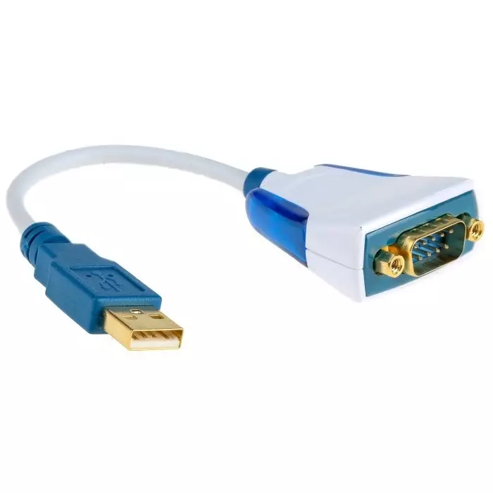 FTDI RS232 USB A Male to D-Sub 9 Pin Male Converter Cable, US232R-10-BULK