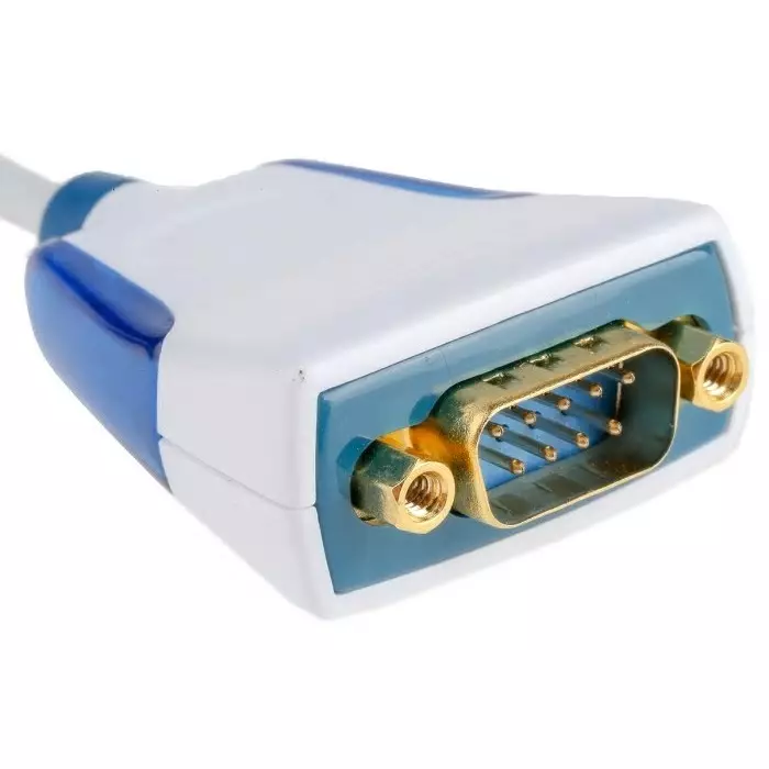 FTDI RS232 USB A Male to D-Sub 9 Pin Male Converter Cable, US232R-10-BULK