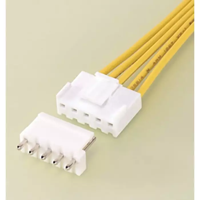JST (JAPAN SOLDERLESS TERMINALS) VH Connector Housing 3.96mm Pitch 4 Way 1 Row, VHR-4M (Pack of 50 Pcs)