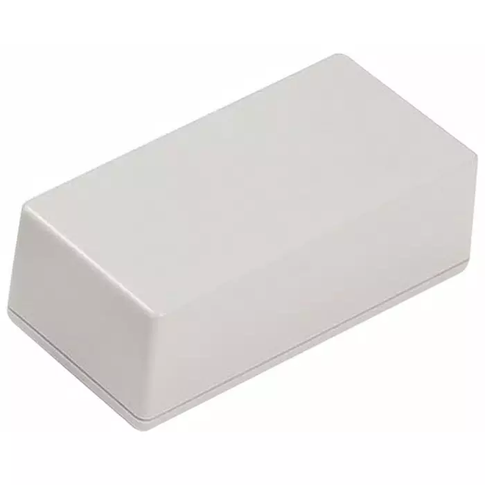 Takachi Electric Industrial TWN Series White Flame Resistant ABS Enclosure White Lid 80.3x40.3x20 mm, TWN4-2-8W