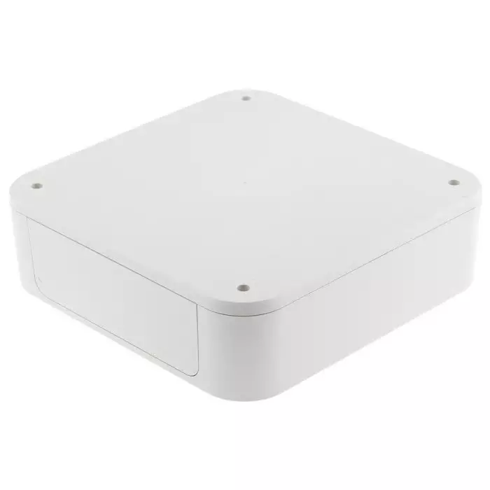 Takachi Electric Industrial PF Series White ABS Enclosure IP40 White Lid 200x200x60 mm, PF20-6-20W