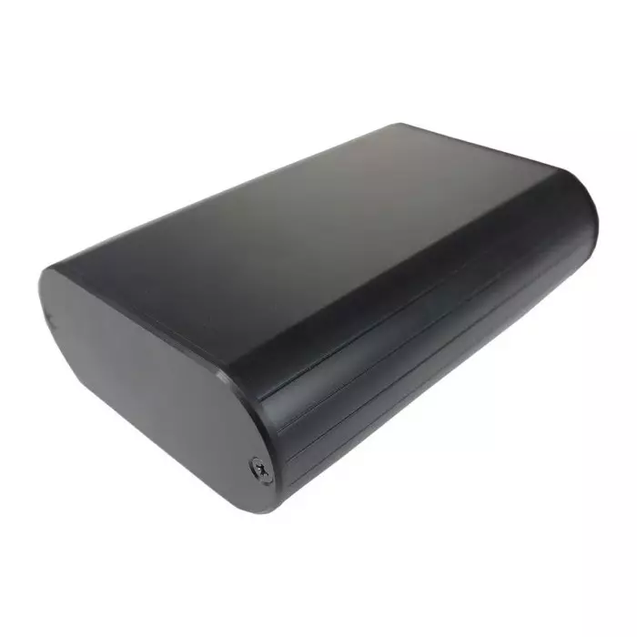 Takachi Electric Industrial MXA Series Black Aluminium Handheld Enclosure  140x95x40 mm, MXA4-10-14BBP