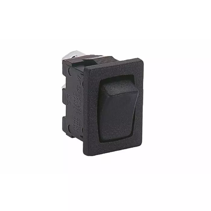 BULGIN LIMITED On-On Rocker Switch Panel Mount, H8610VBAAA (Pack of 500 Pcs)