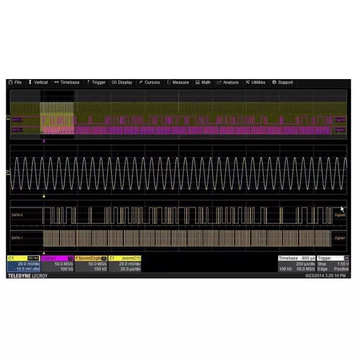 Teledyne LeCroy Oscilloscope Software, T3DSO2000A-MSO