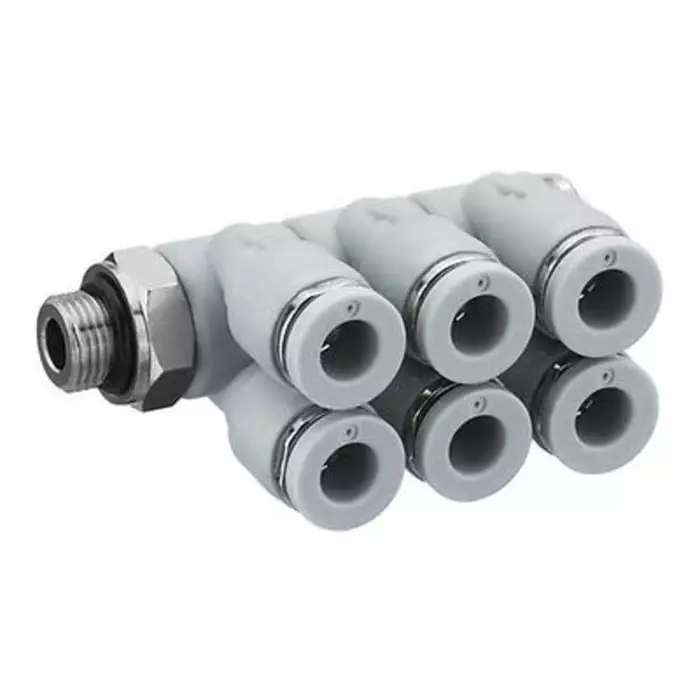 EMERSON – AVENTICS QR1-S-RW6 Series G 3/8 to Push In 8 mm Threaded-to-Tube Connection Style, R412005195 (Pack of 10 Pcs)