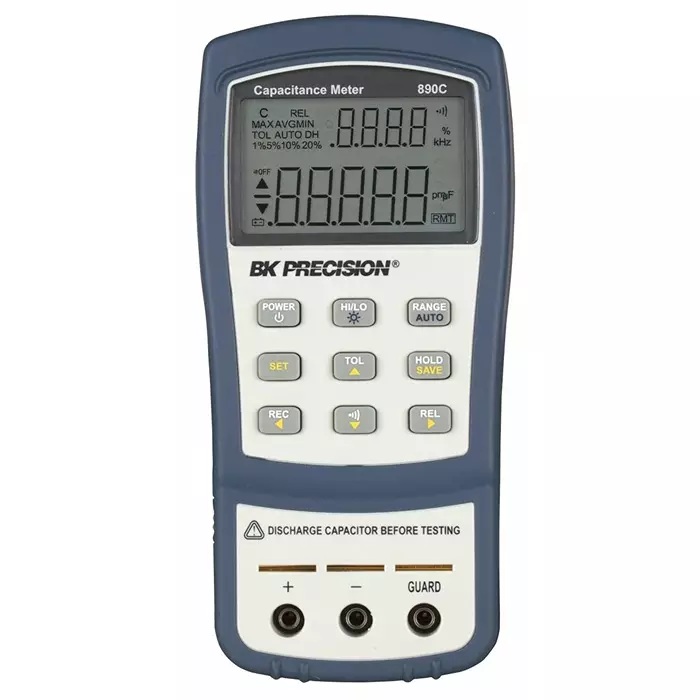 BK Precision Handheld Capacitance Meter 50mF LCD Display, BK890C