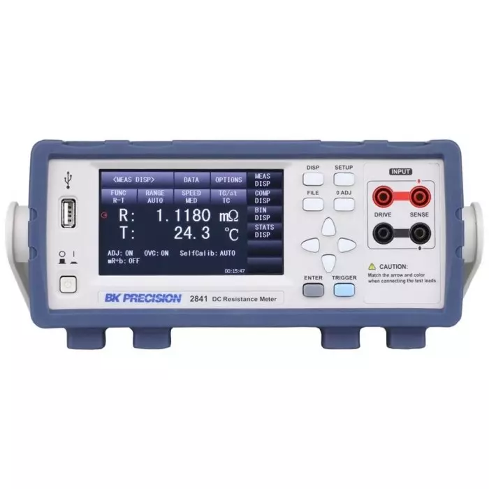 BK Precision Ohmmeter 100 mΩ Max 100 nΩ Resolution 4 Wire, BK2841