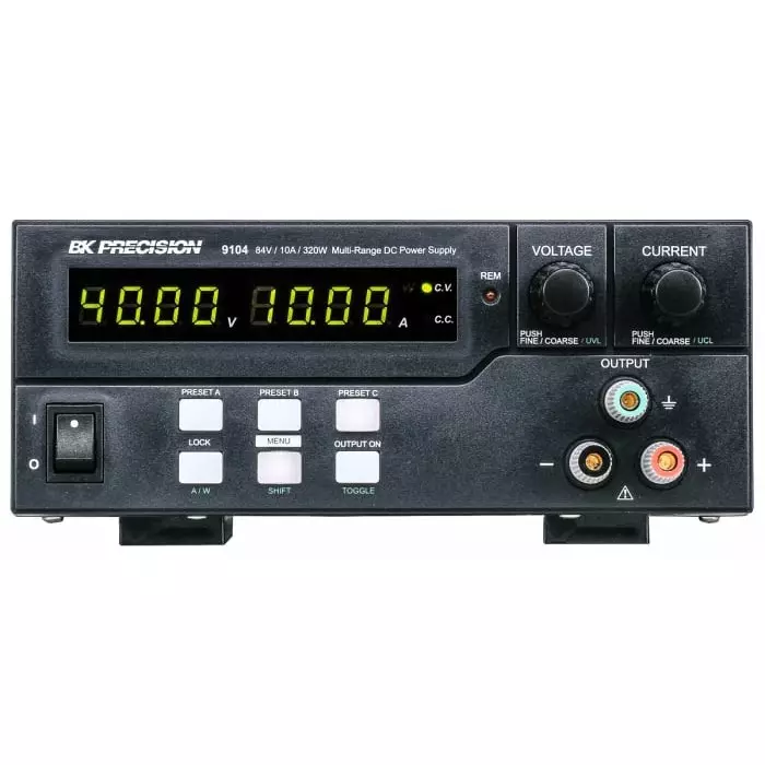 BK Precision 9104 Series Digital Bench Power Supply 84 V 10 A 1-Output 320 W, BK9104