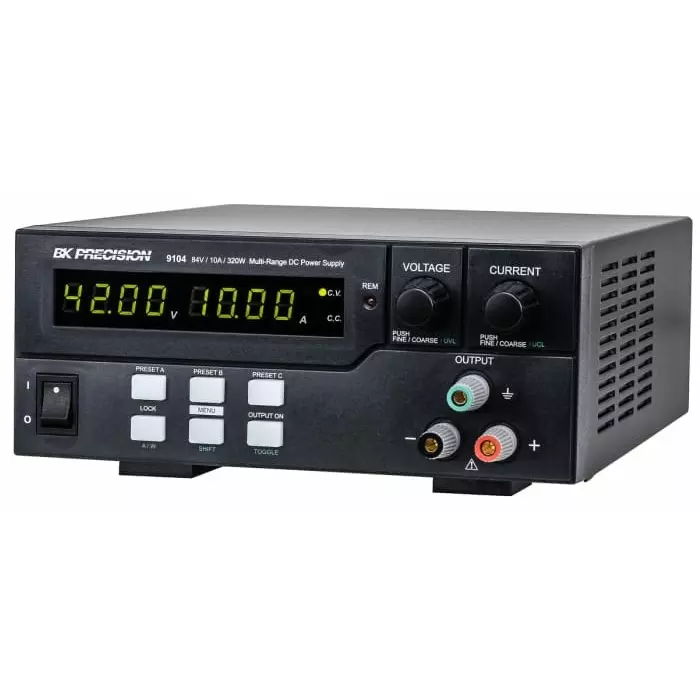 BK Precision 9104 Series Digital Bench Power Supply 84 V 10 A 1-Output 320 W, BK9104