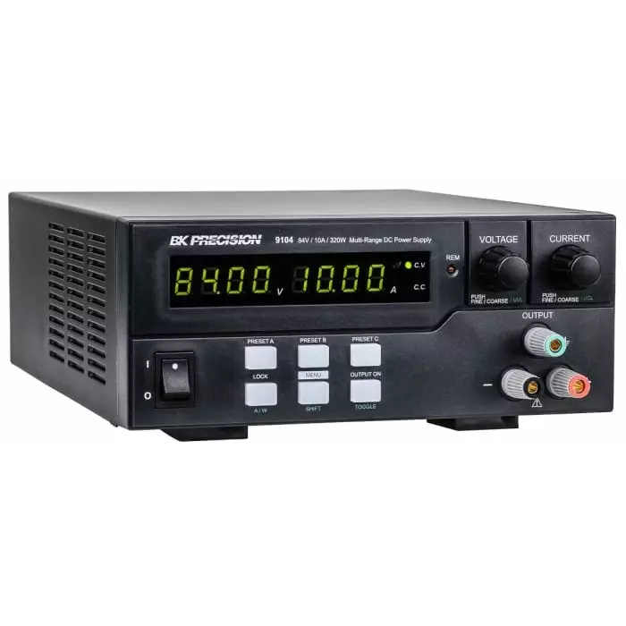 BK Precision 9104 Series Digital Bench Power Supply 84 V 10 A 1-Output 320 W, BK9104