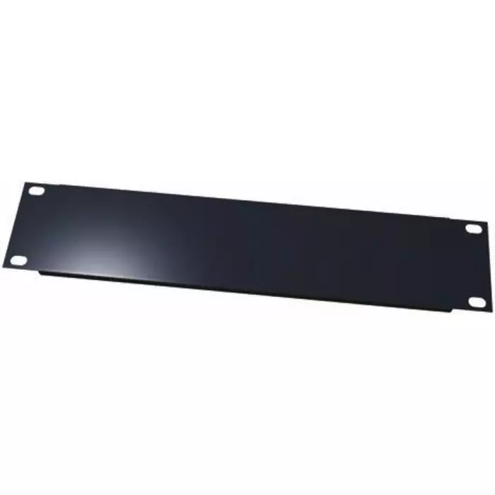 S2Ceb-Groupe Cae Black Steel Rack Panel 4U 483 x 176mm, PAN419