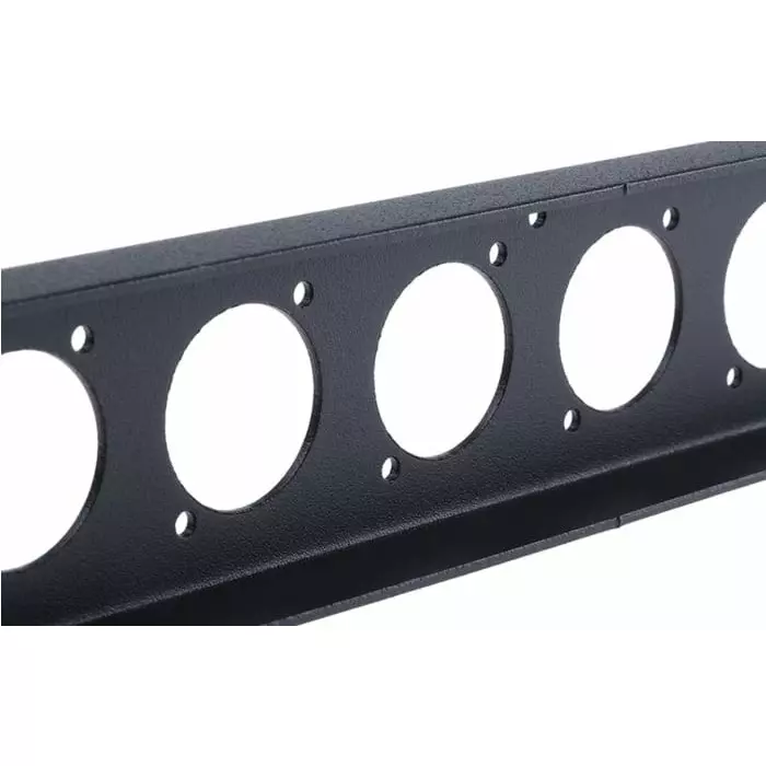 S2Ceb-Groupe Cae Black Steel Rack Panel 1U 483 x 44.50mm, PAN11912