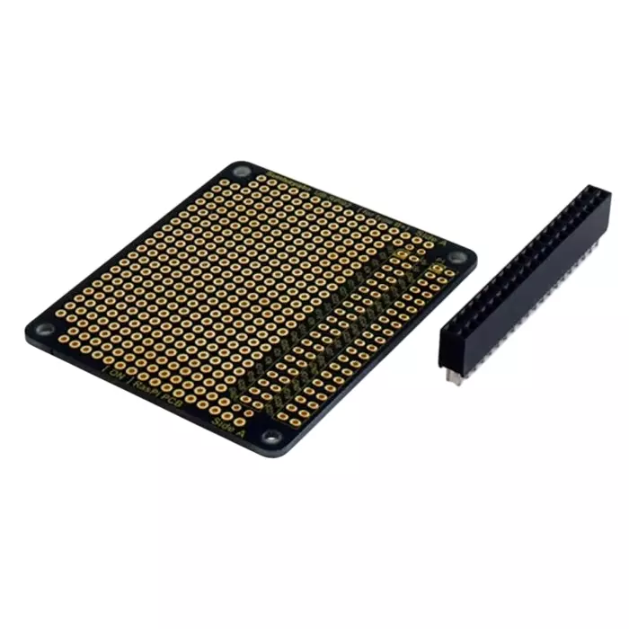 Sunhayato Double Sided Matrix Board CEM-3 0.9mm Holes 2.54mm Pitch 65 x 56 x 1.6mm, UB-RPI02