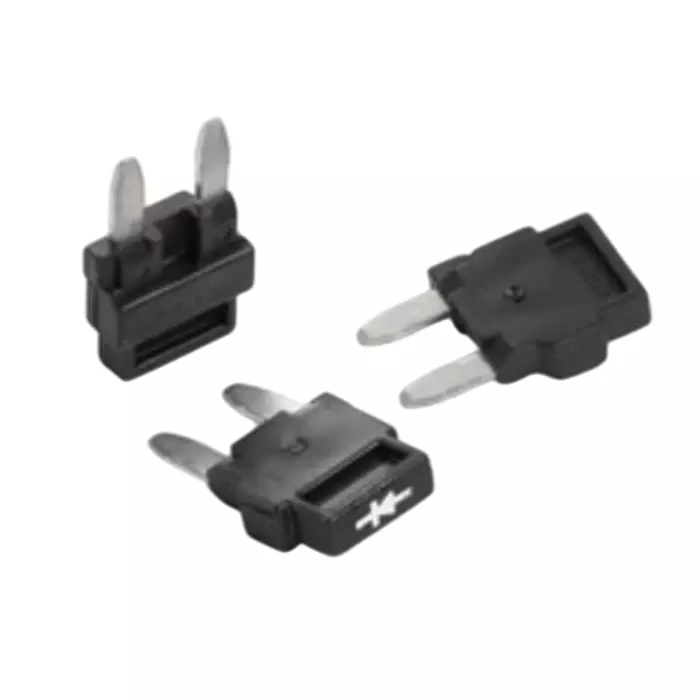 Wickmann Car Fuse Black 1 A, 02400113P (Pack of 2000 Pcs)