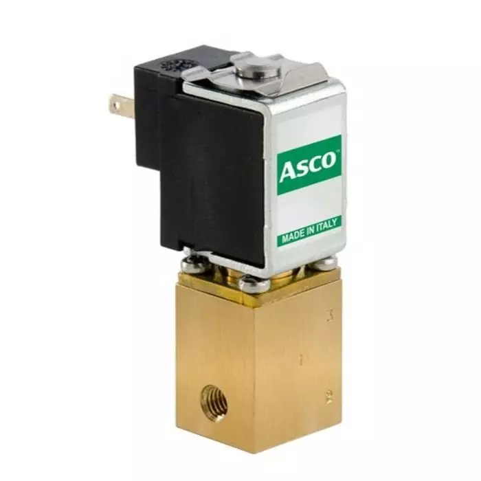 EMERSON - ASCO Solenoid Valve, V365B01C-ZE30A M5x1,2 V24/DC