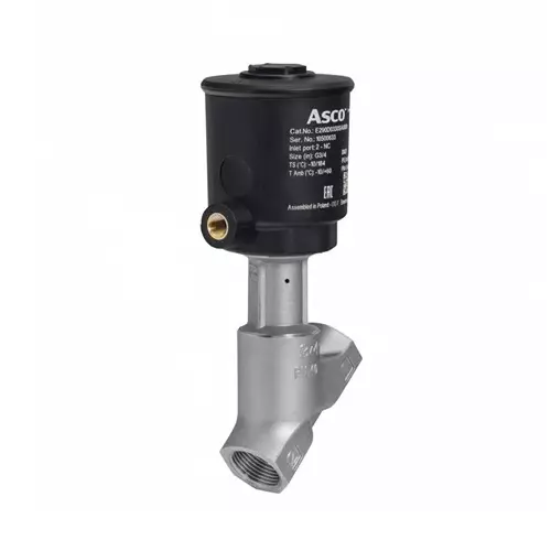 EMERSON - ASCO Angle Seat Type Pneumatic Actuated Valve ISO 1/2 inch, E290D0210SFB000