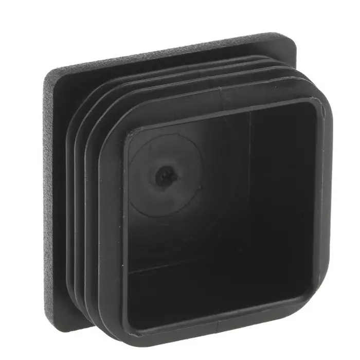Rose+Krieger Black Polyethylene (PE) Square Tube 40mm, 90404-10 (Pack of 10 Pcs)