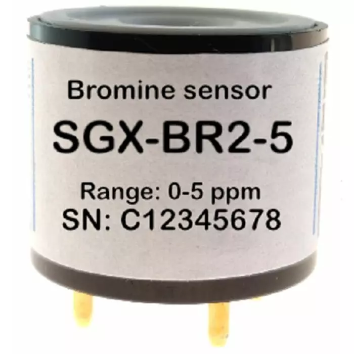 SGX Sensors Bromine Gas Sensor IC 20s Response Time, SGX-BR2-5 (Pack of 20 Pcs)