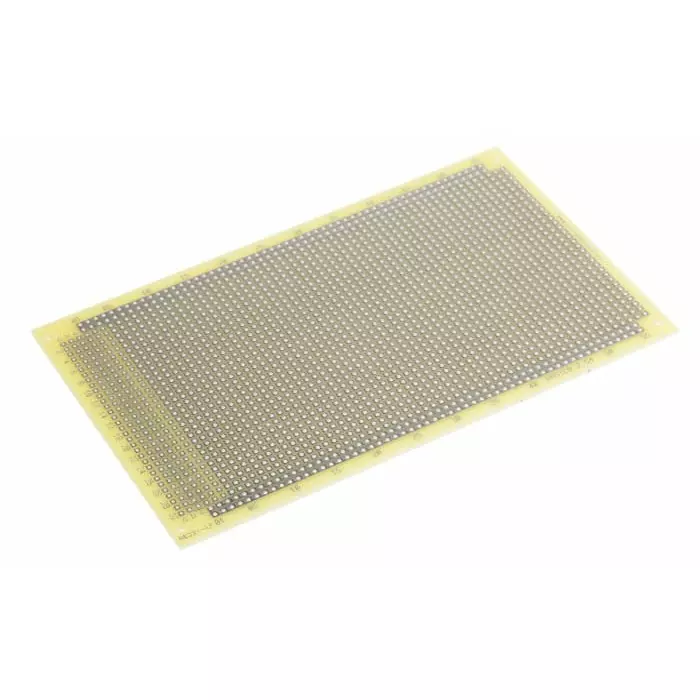 Roth Elektronik Double Sided Matrix Board FR4 With 36 x 55 1mm Holes 2.54 x 2.54mm Pitch 160 x 100 x 1.5mm, RE321-LF