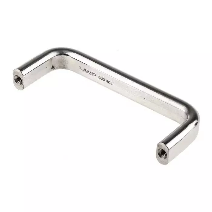 Pinet Chrome Stainless Steel Handle 40 mm Height 8mm Width 108mm Length (Pack of 2 Pcs)