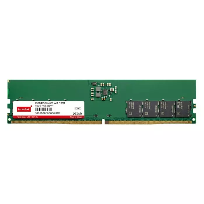 InnoDisk Desktop RAM 16 GB DDR5 DIMM 1.1 V, M5U0-AGS2J5VP