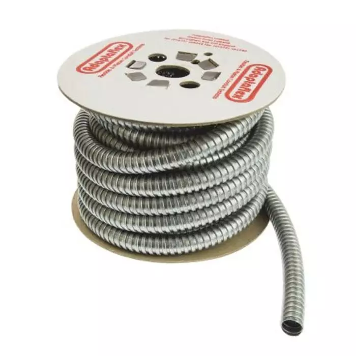Adaptaflex Flexible Conduit 25mm Nominal Diameter Galvanised Steel Metal, 7TCA296010R0086S25/10M