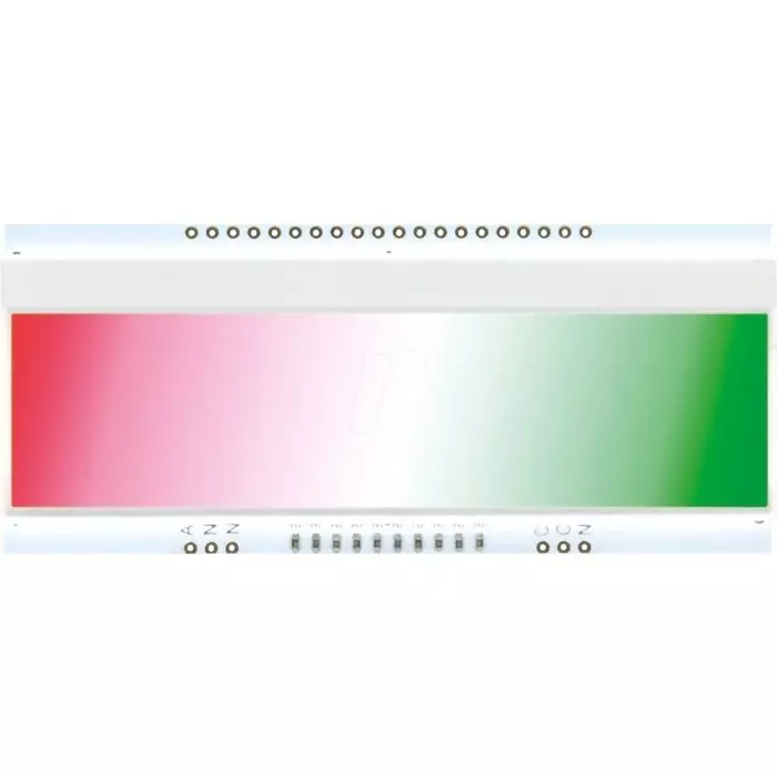 Display Visions Green Red White Display Backlight LED 94x40 mm, EA LED94x40-ERW