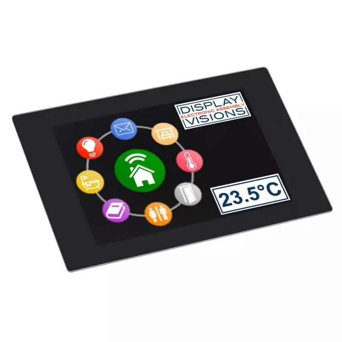 Display Visions TFT LCD Display Touchscreen 3.5 inch 480x320 Pixels, EA uniTFTs035-ATC