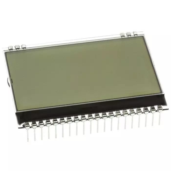 Display Visions Graphic LCD Display White on Black Transflective, EA DOGM128W-6 (Pack of 25 Pcs)