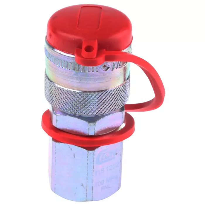 CEJN Hydraulic Quick Connect Coupling Steel Female G 1/4 Female 100 MPa, 101151202
