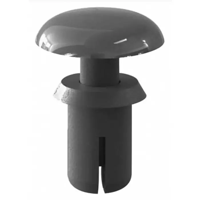 ESSENTRA COMPONENTS Nylon Snap Rivet 2.6 mm, Black