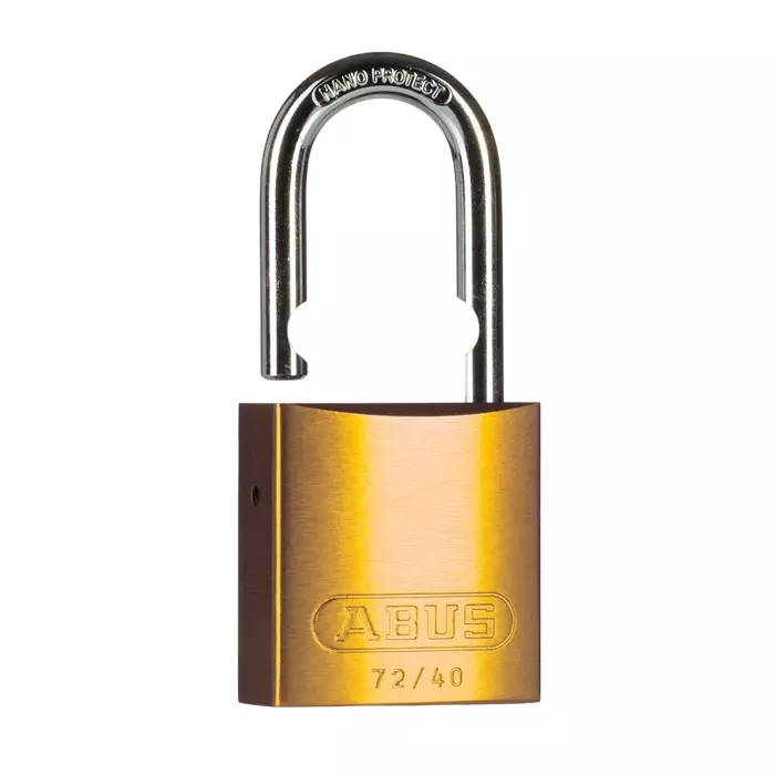 ABUS Key Weatherproof Aluminium Padlock Keyed Alike 6 mm Shackle 38.5 mm Body, 45125