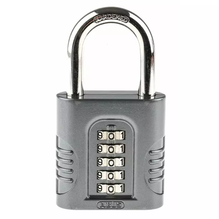 ABUS Combination Weatherproof Zinc Combination Padlock 10 mm Shackle 63 mm Body, 158/65